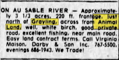 Animal Land - Apr 1973 For Sale (newer photo)